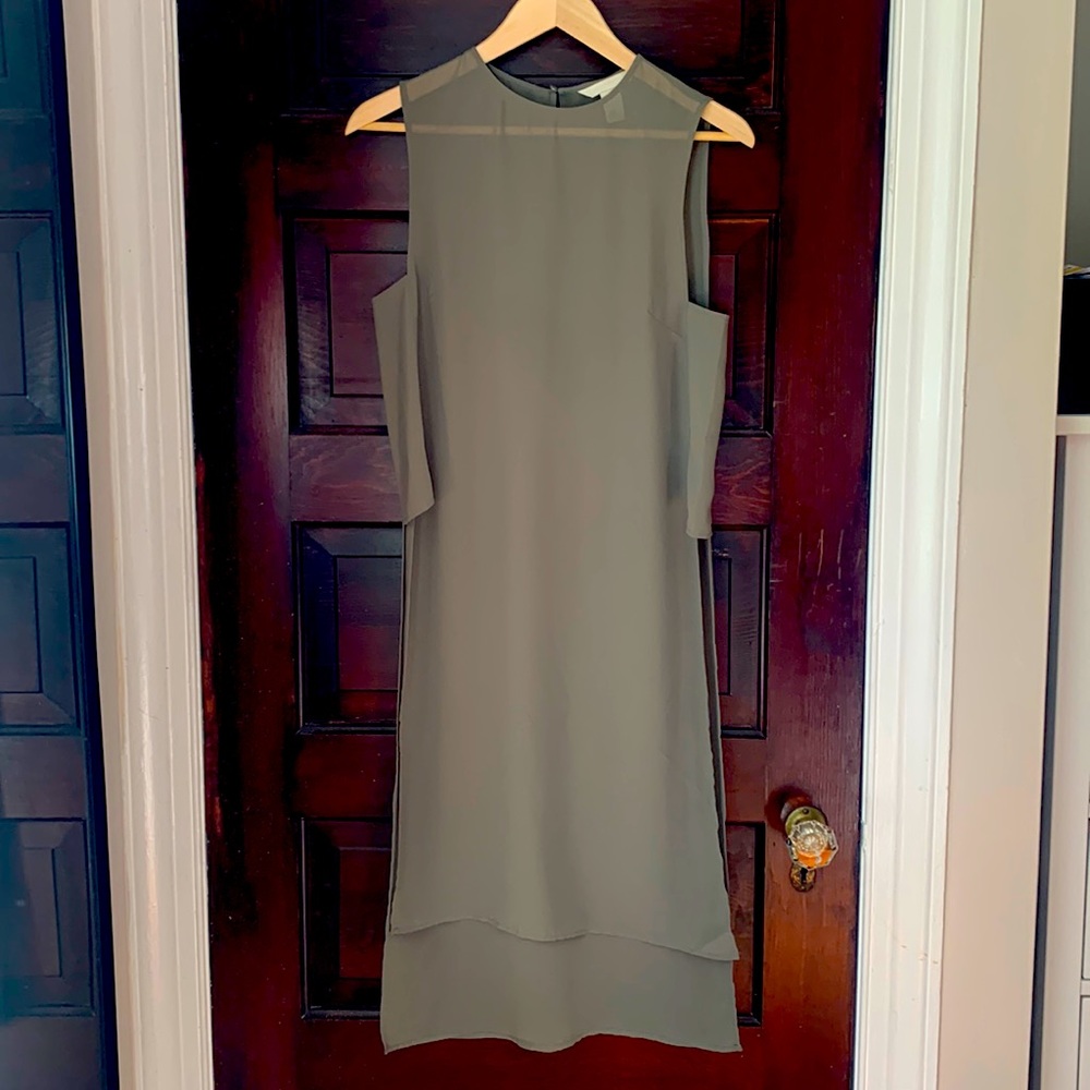 Sheer Sage Green Long Tunic